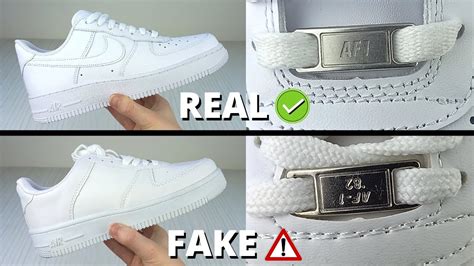 fake nike air force vs real|nike air force 1 scam.